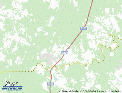 Carte MICHELIN Denisovo - ViaMichelin