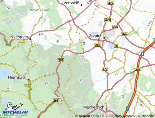 MICHELIN-Landkarte Eppenich - ViaMichelin