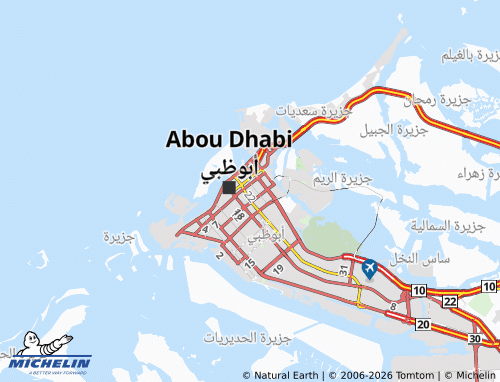 MICHELIN Al Danah map - ViaMichelin