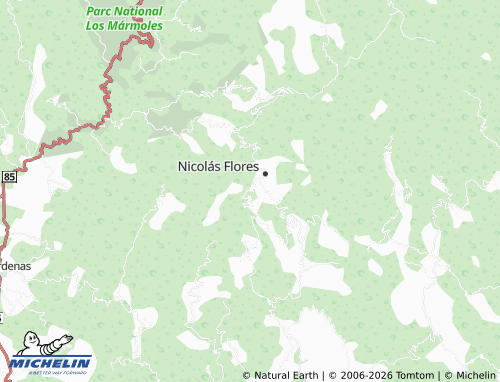 MICHELIN-Landkarte Cerro de la Cruz - ViaMichelin