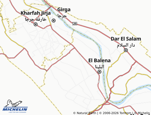 Mappa MICHELIN al-Baskiyyah - ViaMichelin