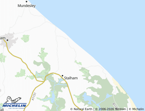 Carte MICHELIN Lessingham - ViaMichelin