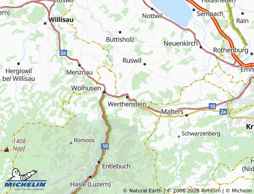 Mappa MICHELIN Werthenstein - ViaMichelin