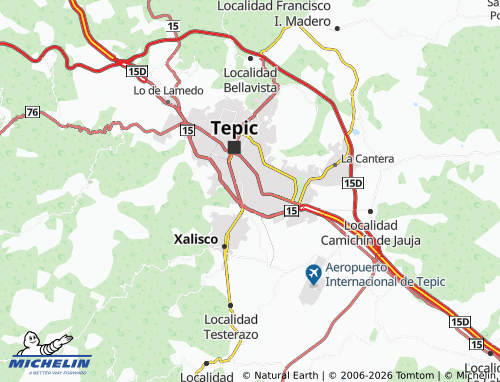 Carte MICHELIN Aviación - ViaMichelin