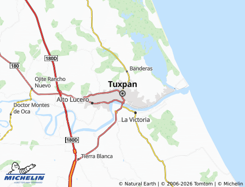 Mappa MICHELIN Tuxpan - ViaMichelin