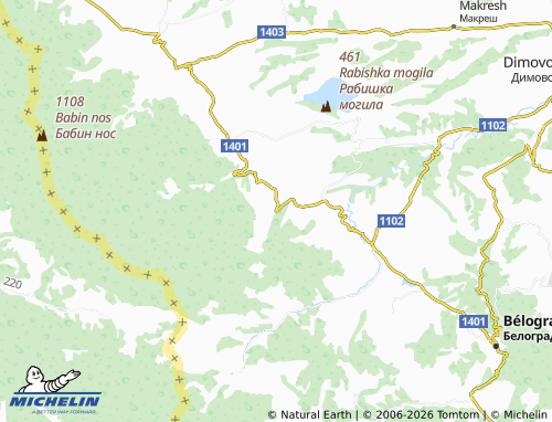 Mappa MICHELIN Oshane - ViaMichelin