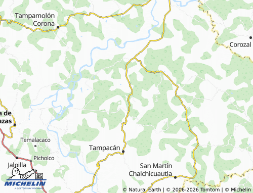 MICHELIN El Cedral map - ViaMichelin