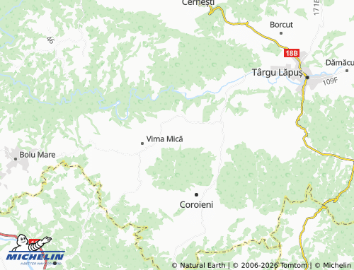 Carte MICHELIN Peteritea - ViaMichelin