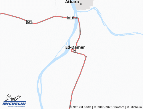 Mappa MICHELIN Shaadinab - ViaMichelin