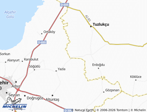 MICHELIN Subatan map - ViaMichelin