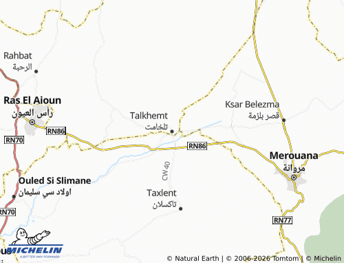 Mappa MICHELIN Talkhamit - ViaMichelin