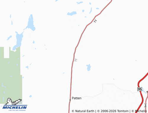 Carte MICHELIN Mount Chase - ViaMichelin