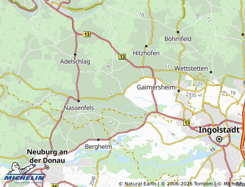 Kaart MICHELIN Buxheim - ViaMichelin