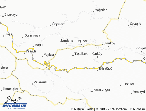Kaart MICHELIN Taşdibek - ViaMichelin