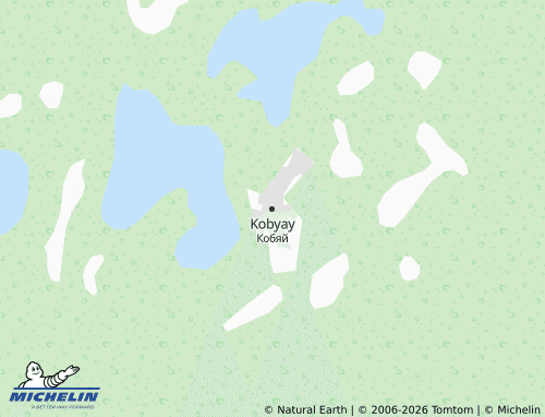 MICHELIN-Landkarte Kobyay - ViaMichelin