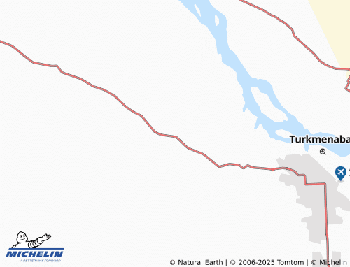 MICHELIN Khodzhakalu map - ViaMichelin