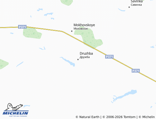 MICHELIN-Landkarte Druzhba - ViaMichelin