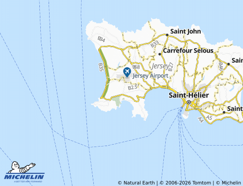 MICHELIN Saint Brelade map - ViaMichelin
