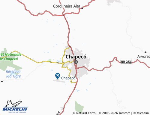 Mapa MICHELIN Passo dos Fortes - ViaMichelin