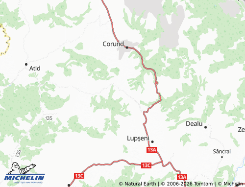 Mappa MICHELIN Păuleni - ViaMichelin