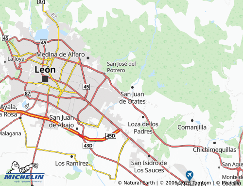 Mappa MICHELIN Fuentes del Valle - ViaMichelin