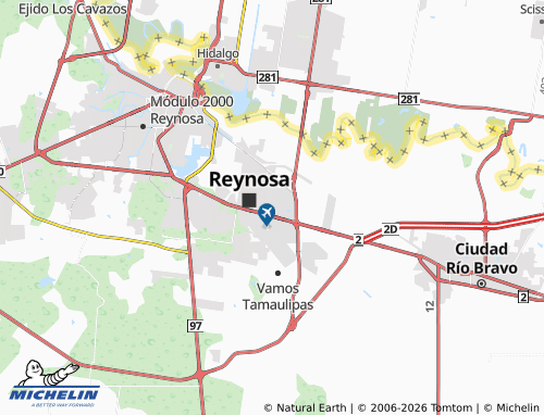 MICHELIN Ampliación Bienestar map - ViaMichelin