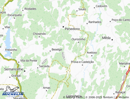 MICHELIN-Landkarte Antas - ViaMichelin