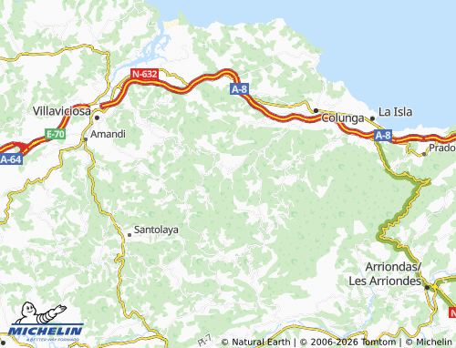 MICHELIN-Landkarte Arnin - ViaMichelin