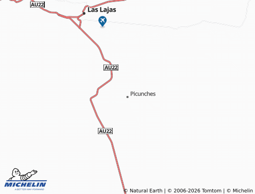 Mappa MICHELIN Picunches - ViaMichelin