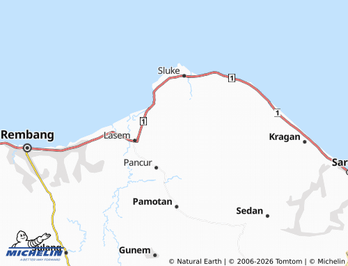 MICHELIN Ngargomulyo map - ViaMichelin