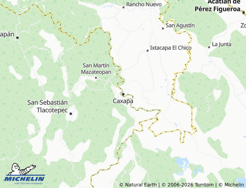 Mappa MICHELIN Caxapa - ViaMichelin
