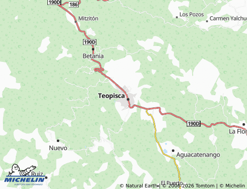Carte MICHELIN La Gloria I - ViaMichelin