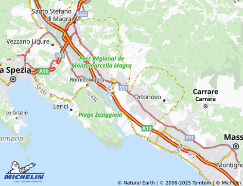 MICHELIN Ghiaretolo map - ViaMichelin