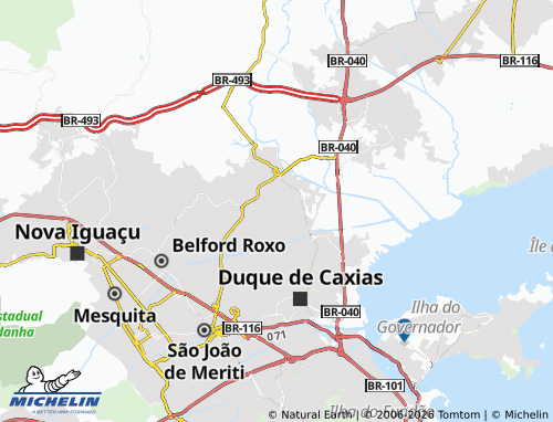 MICHELIN Parque Samirópolis map - ViaMichelin