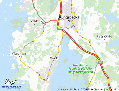 Carte MICHELIN Forsbäck - ViaMichelin