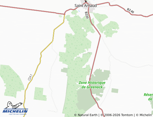 MICHELIN Carapooee West map - ViaMichelin