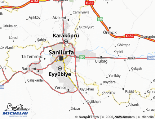 MICHELIN-Landkarte Sırrın - ViaMichelin