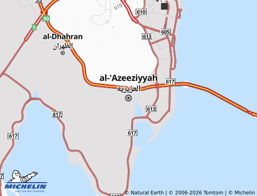 Mapa MICHELIN al-'Azeeziyyah - ViaMichelin