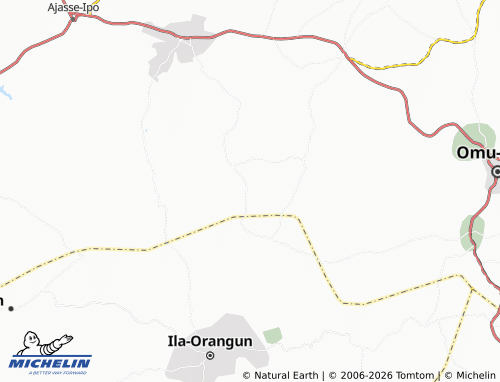 Mappa MICHELIN Agbonda - ViaMichelin