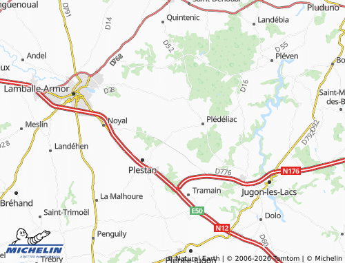 MICHELIN Saint-Rieul map - ViaMichelin