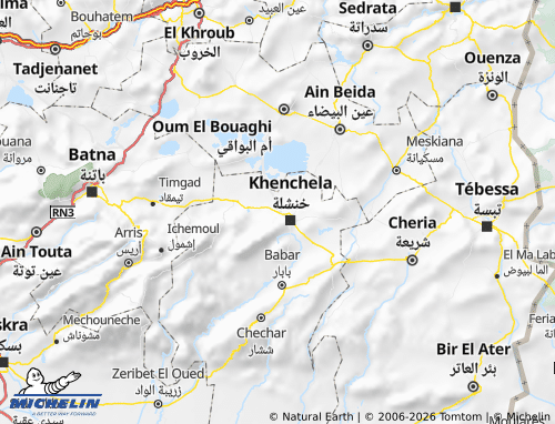 Carte MICHELIN El Hamma - ViaMichelin
