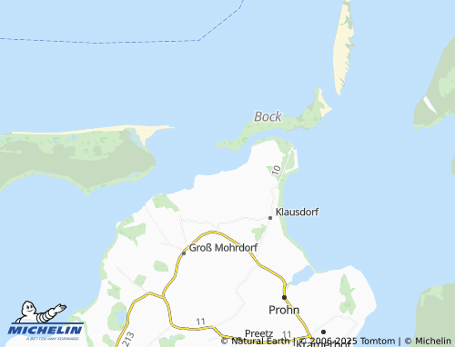 MICHELIN Wendisch Langendorf map - ViaMichelin