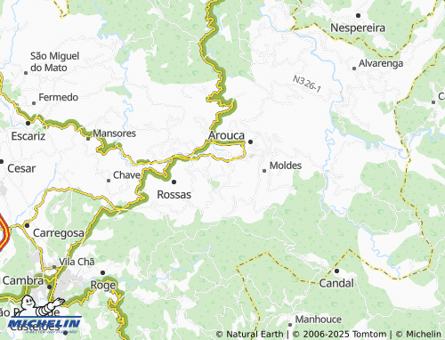 Mapa MICHELIN Lomba - ViaMichelin