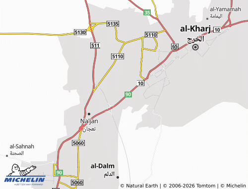 Carte MICHELIN al-Marwah - ViaMichelin