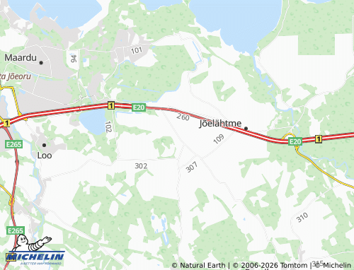 MICHELIN Vandjala map - ViaMichelin