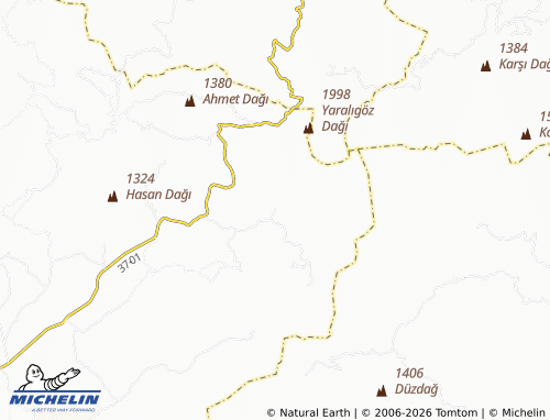 MICHELIN Kızacık map - ViaMichelin