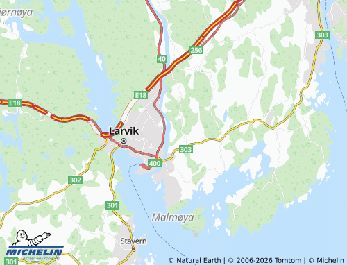 MICHELIN Heggdal map - ViaMichelin