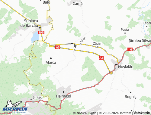 Mappa MICHELIN Cosniciu De Jos - ViaMichelin