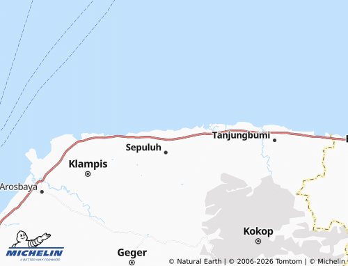 MICHELIN Prancak map - ViaMichelin