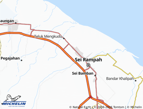 MICHELIN Firdaus Estate map - ViaMichelin